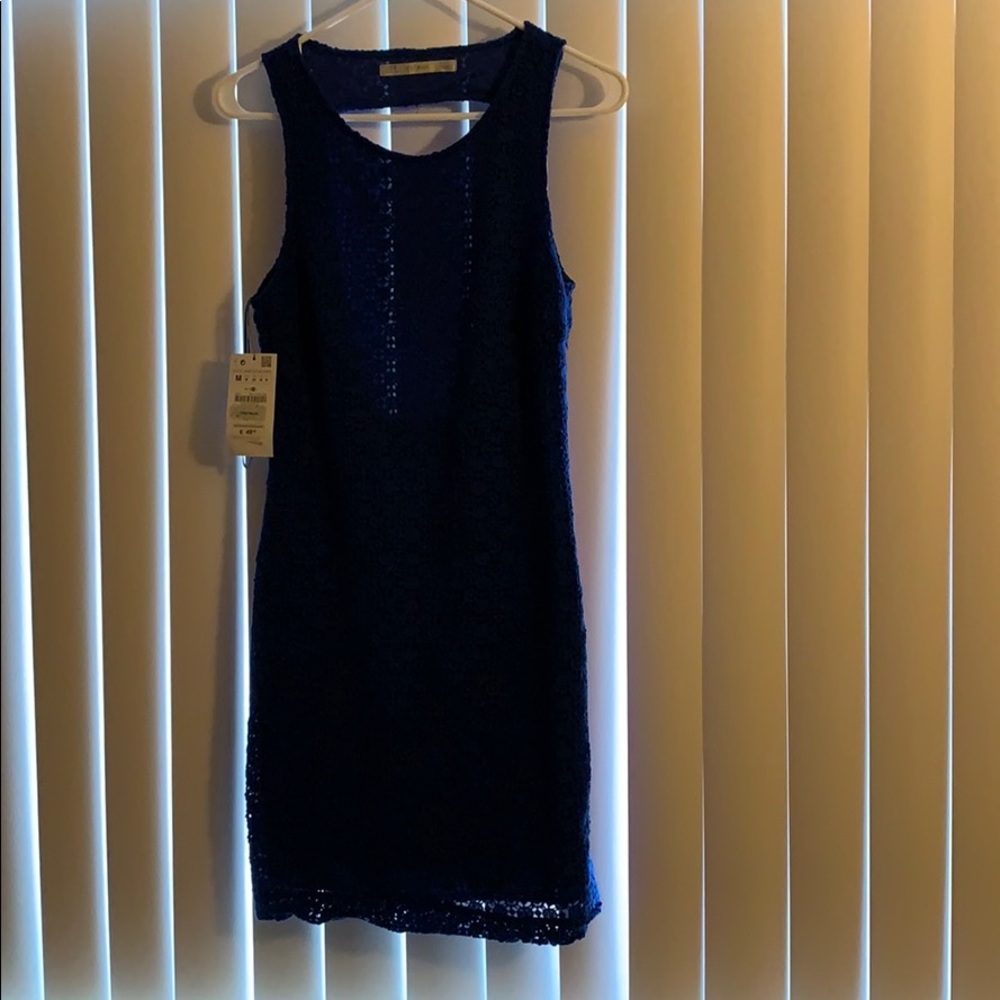 Brand new royal blue ZARA dress